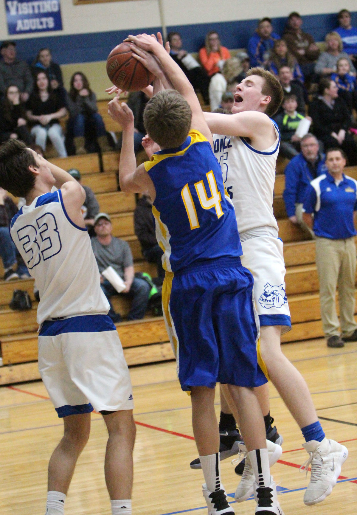 Cornell at McDonell boys basketball 2-27-18